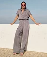 by-bar Pantalon Benji Silky Stripe