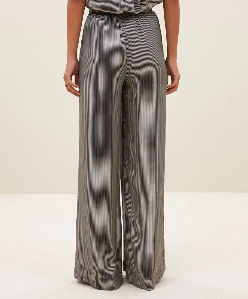 by-bar Pantalon Benji Silky Stripe