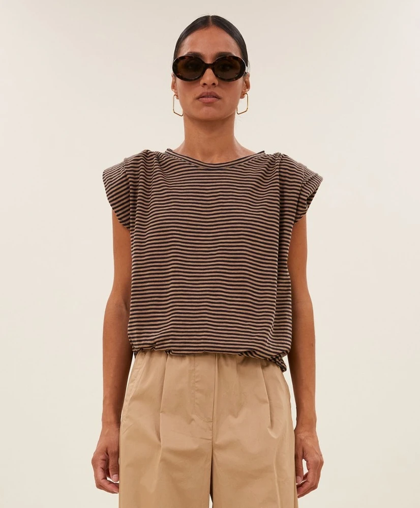 by-bar T-shirt Nilou Stripe