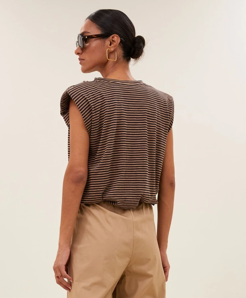 by-bar T-shirt Nilou Stripe