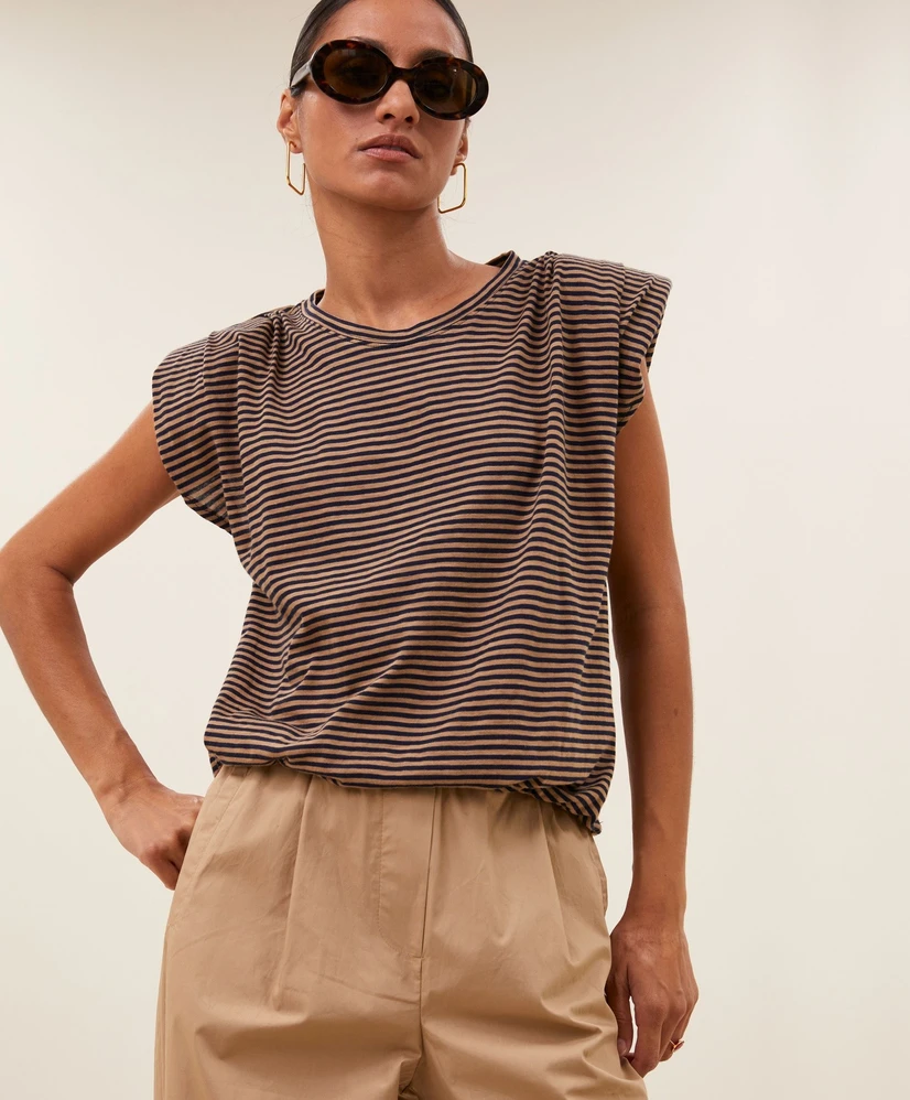 by-bar T-shirt Nilou Stripe