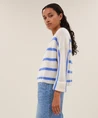 by-bar Trui Vide Stripe