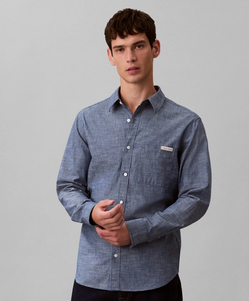 Calvin Klein Jeans Overhemd Chambray