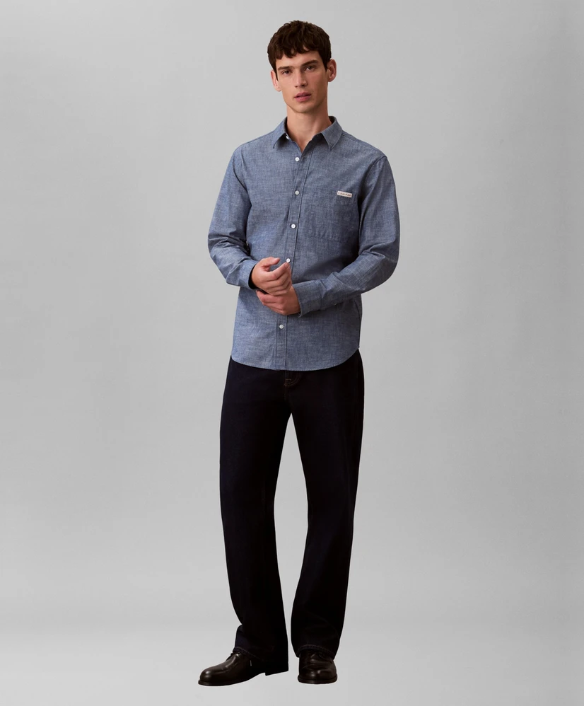 Calvin Klein Jeans Overhemd Chambray