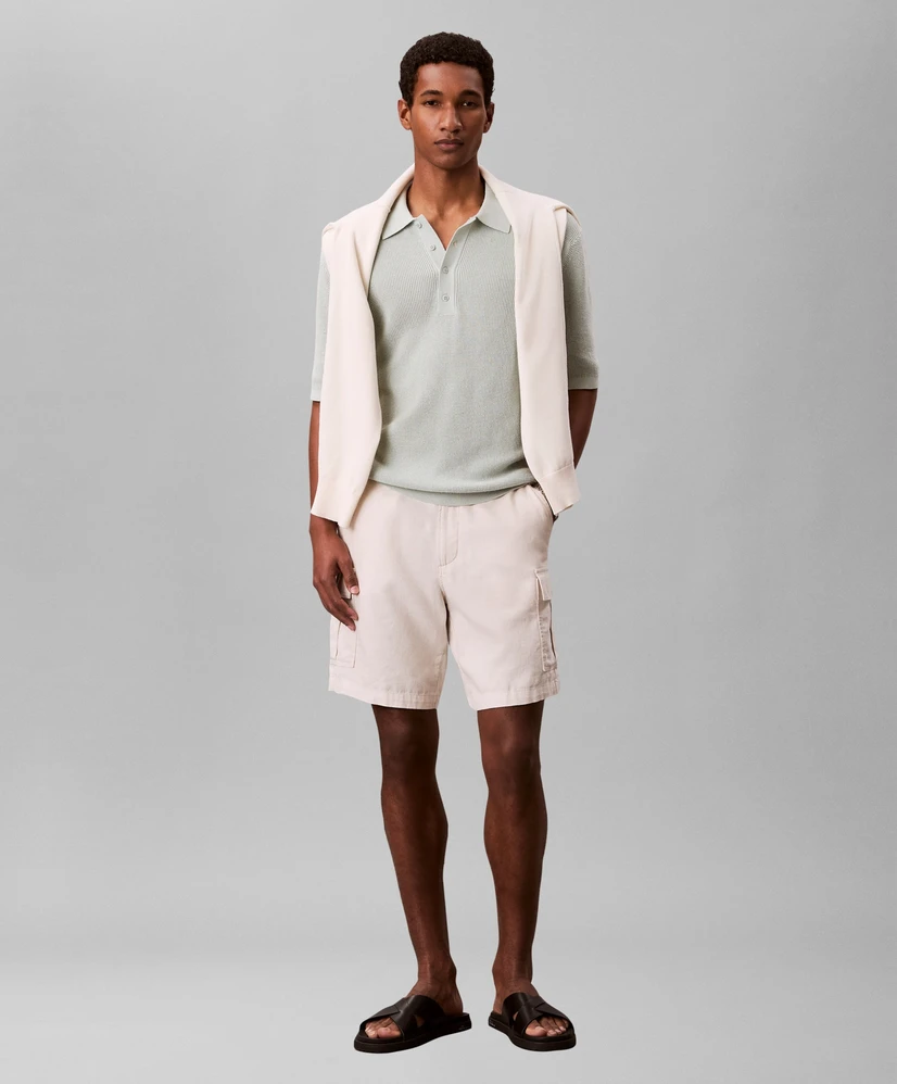 Calvin Klein Jeans Polo Waffle