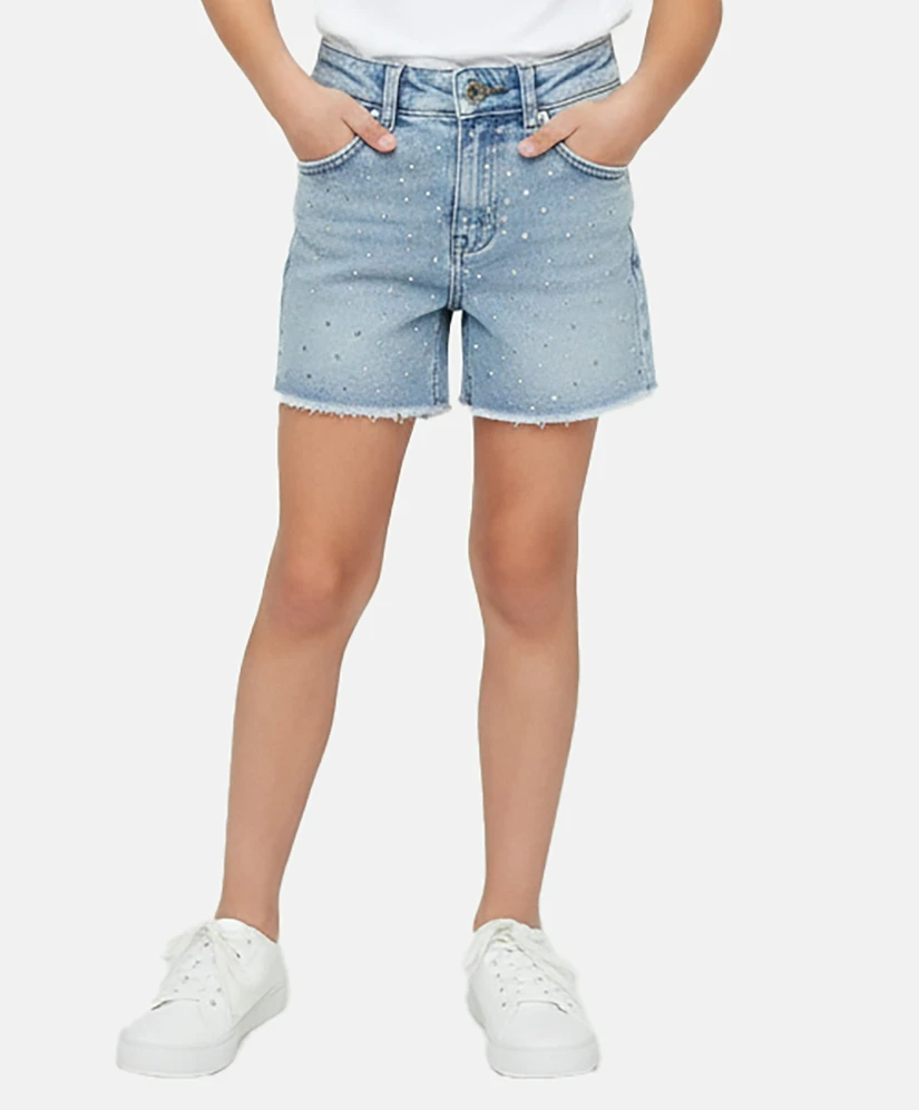 Cars Jeans Short Rhinestone