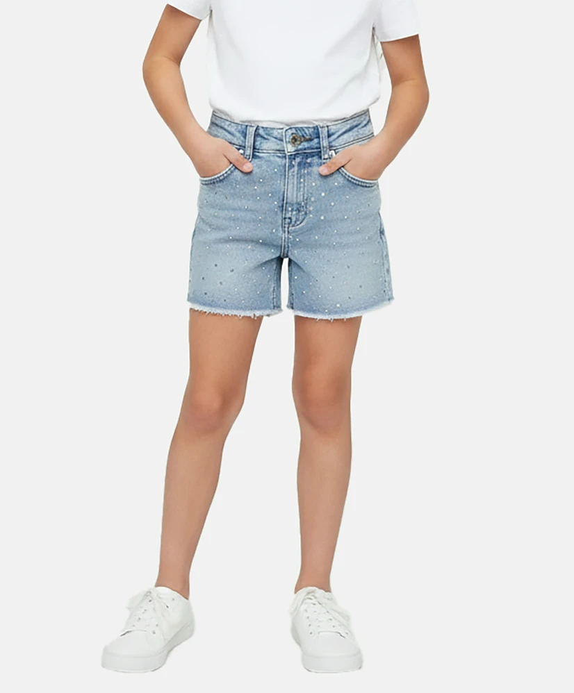 Cars Jeans Short Rhinestone