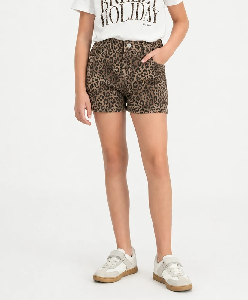 Cars Jeans Short Zebby Leopard