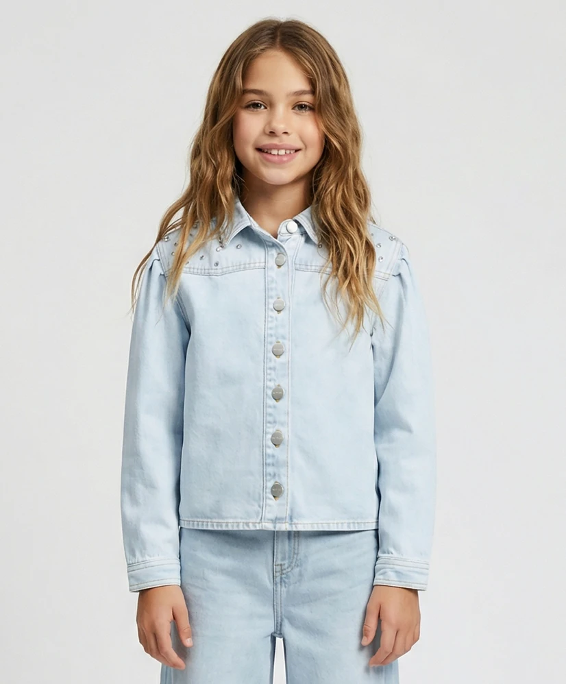 Cars Jeans Spijkerblouse Maisa