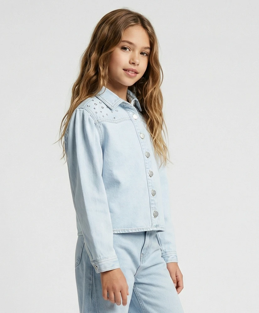 Cars Jeans Spijkerblouse Maisa