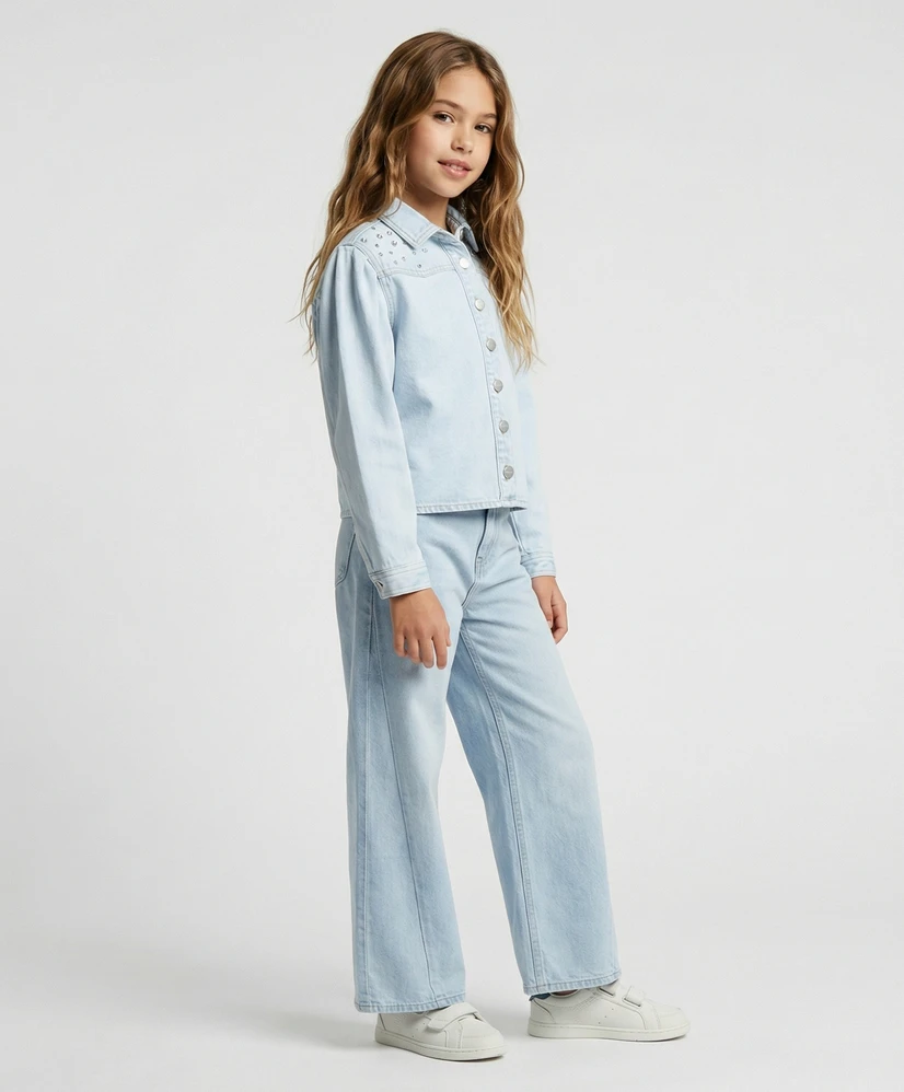 Cars Jeans Spijkerblouse Maisa
