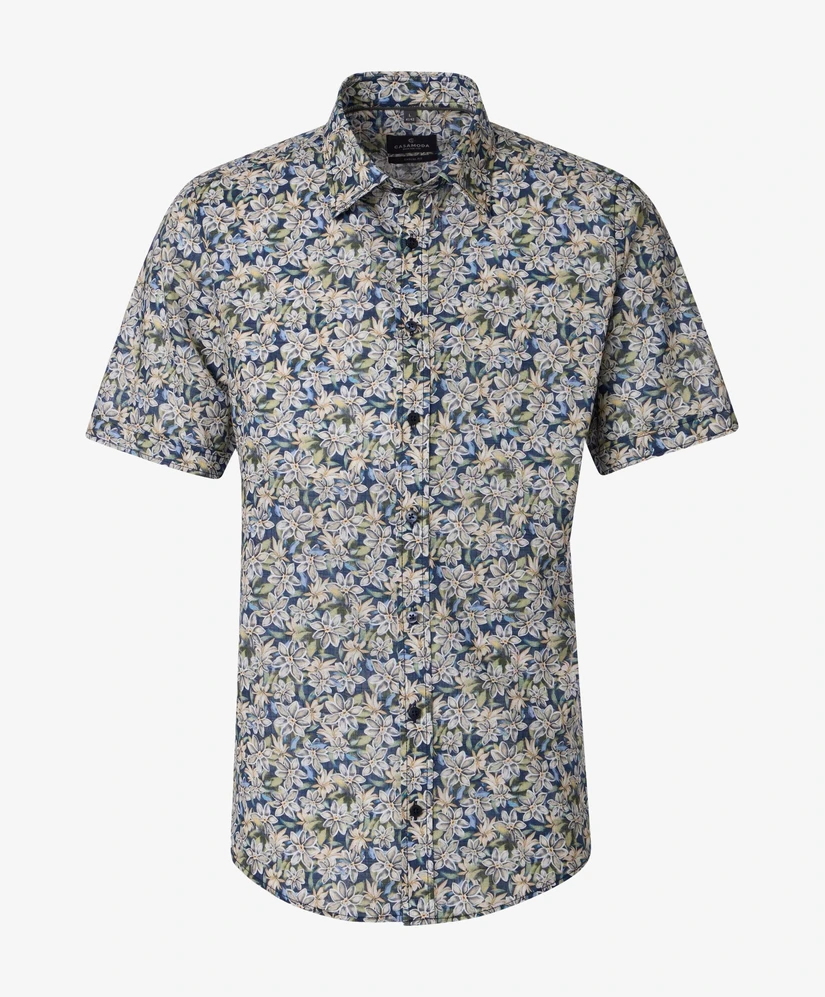 Casa Moda Overhemd Casual Flowers