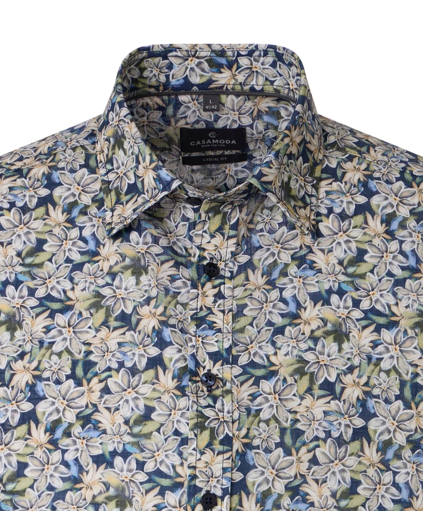 Casa Moda Overhemd Casual Flowers