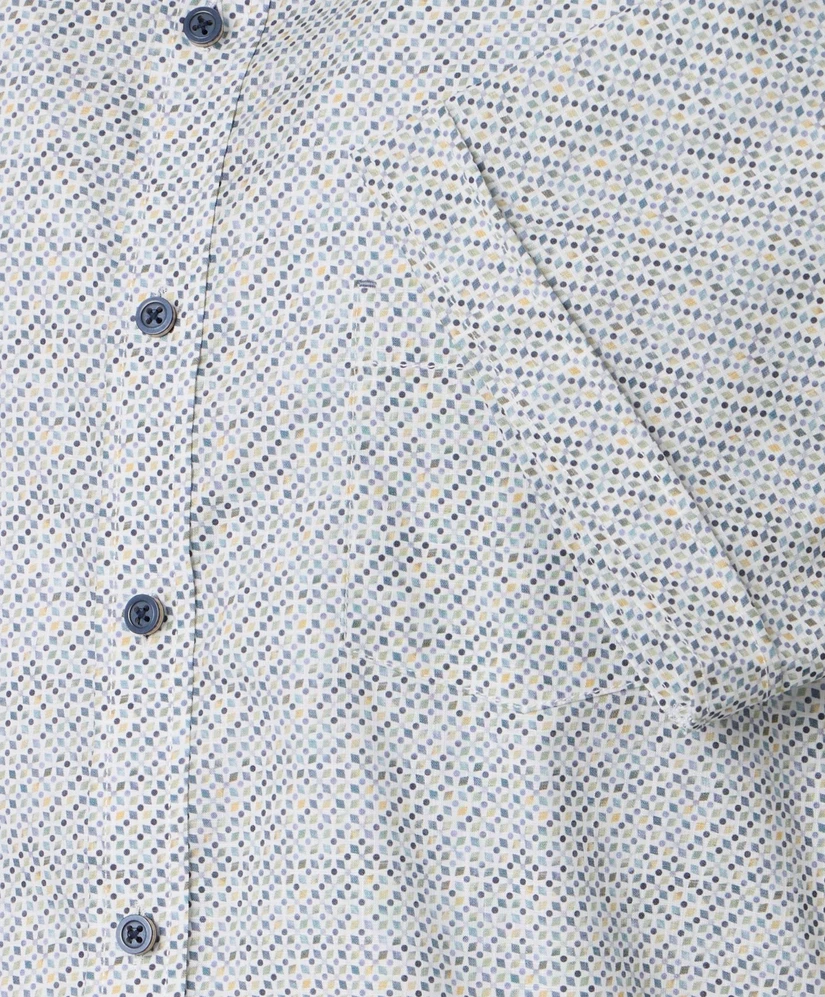 Casa Moda Overhemd Subtiele Print