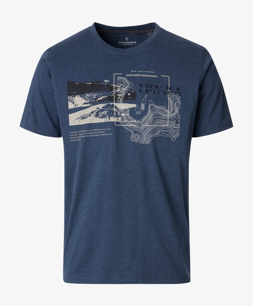 Casa Moda T-shirt Print
