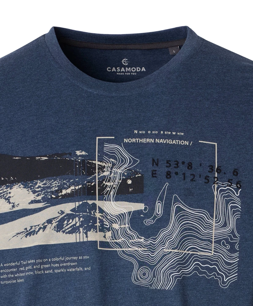 Casa Moda T-shirt Print