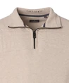 Casa Moda Trui Half-Zip Effen