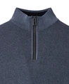Casa Moda Trui Half Zip Troyer Effen