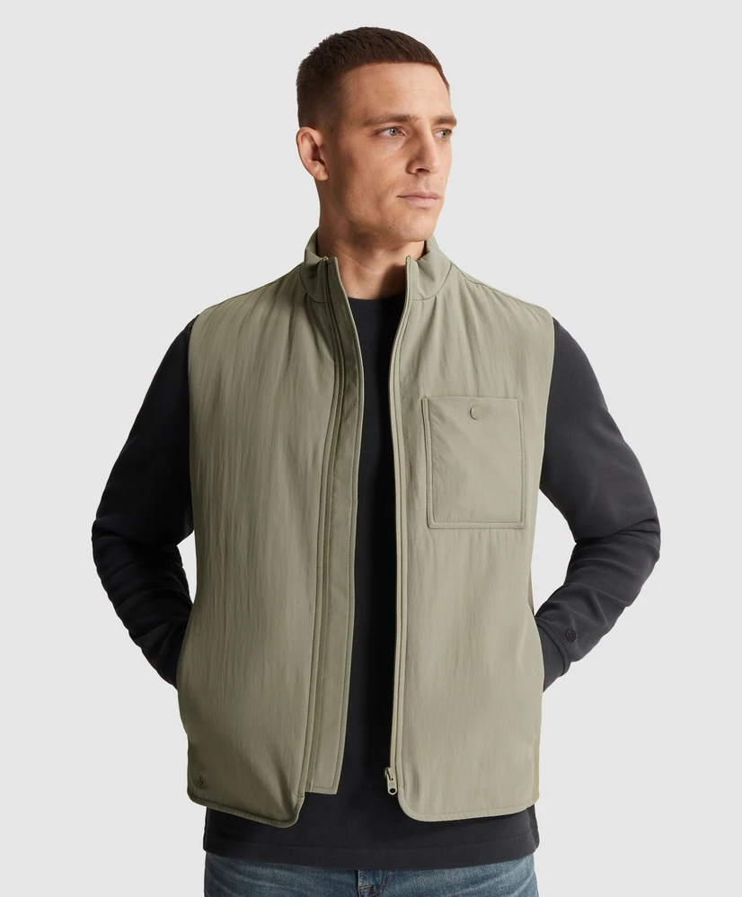 Cast Iron Bodywarmer Ritssluiting