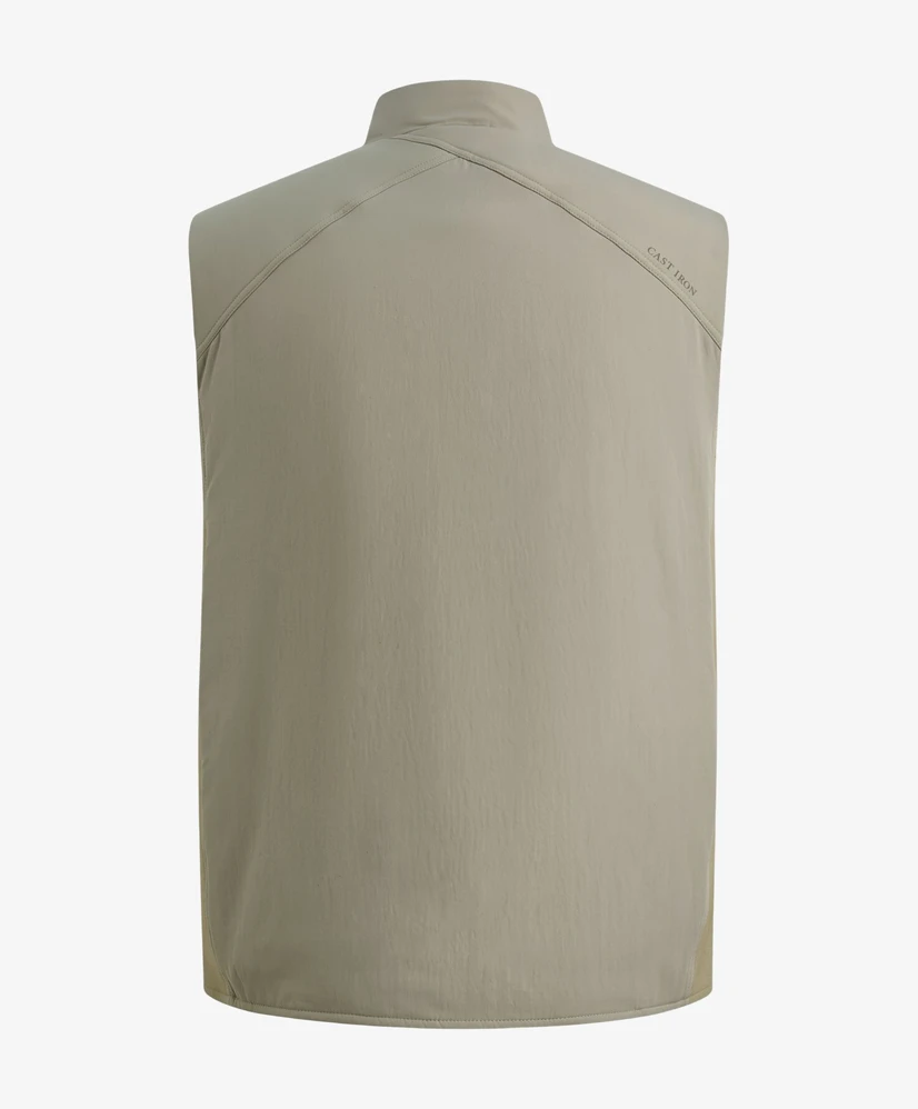 Cast Iron Bodywarmer Ritssluiting
