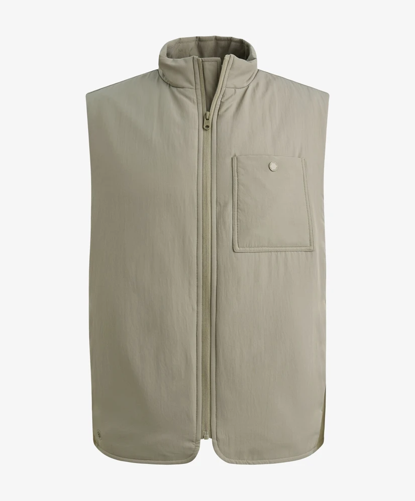Cast Iron Bodywarmer Ritssluiting