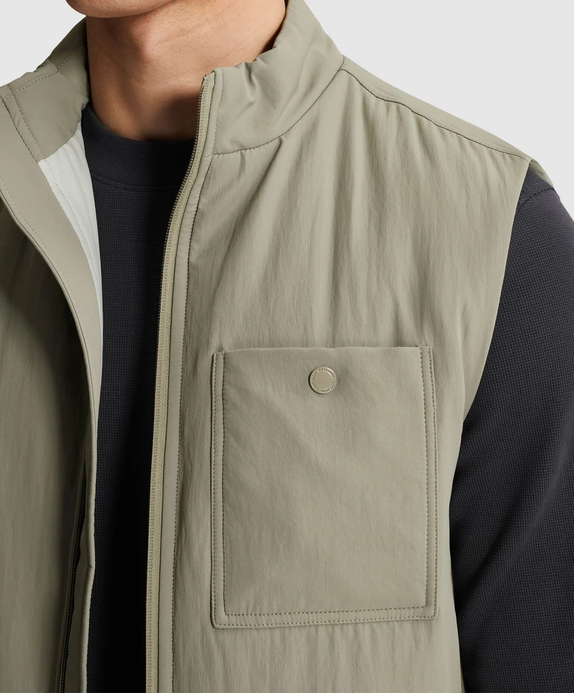 Cast Iron Bodywarmer Ritssluiting