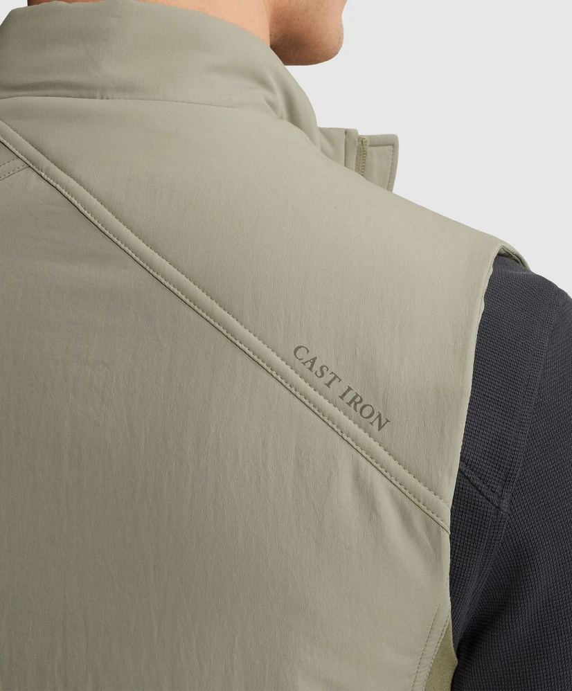 Cast Iron Bodywarmer Ritssluiting