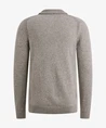 Cast Iron Half Zip Trui Gemêleerd