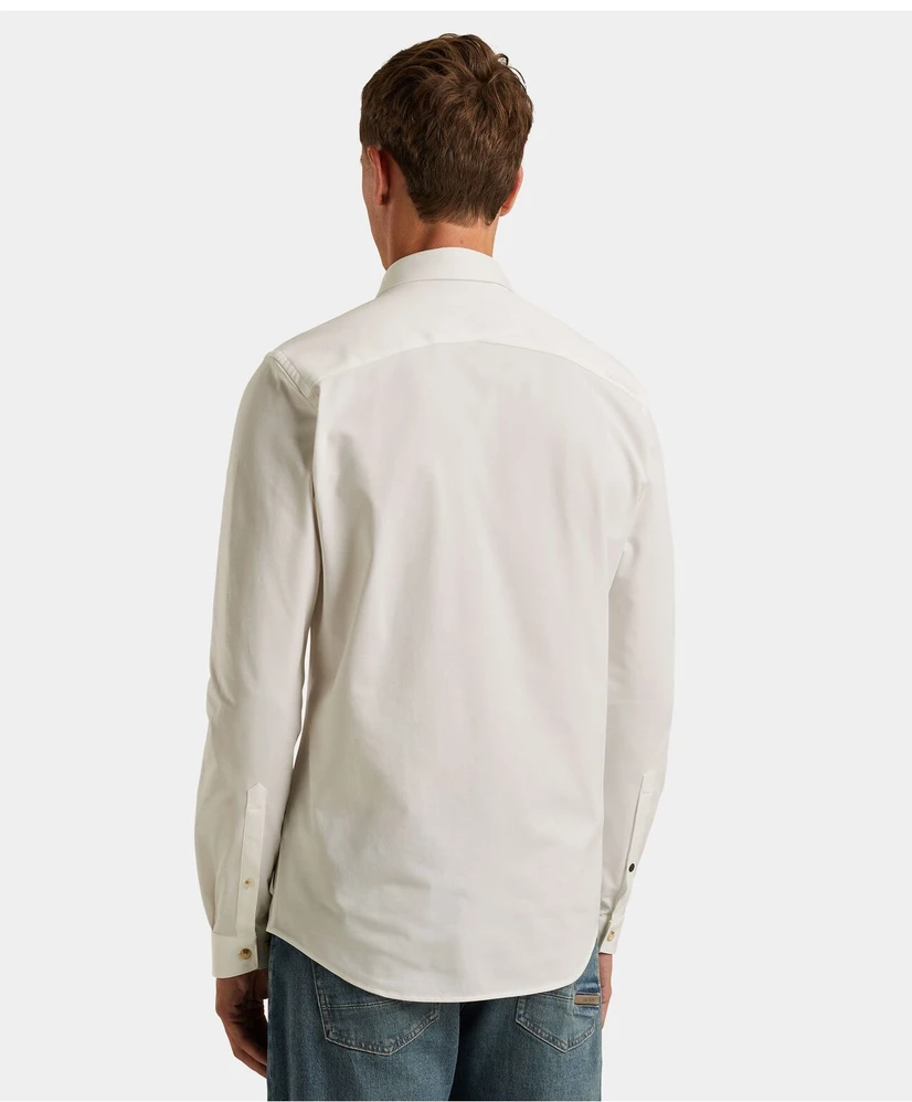 Cast Iron Overhemd Twill Jersey