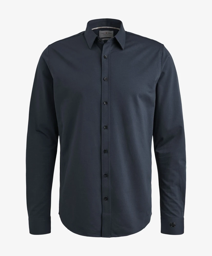 Cast Iron Overhemd Twill Jersey