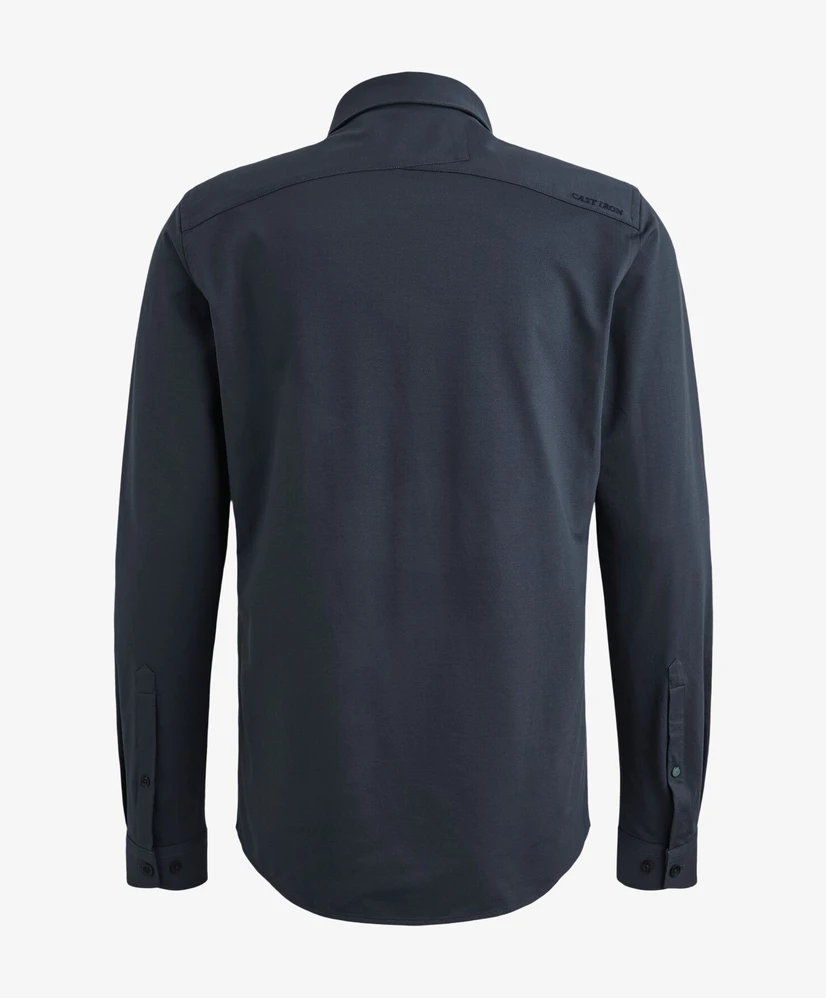 Cast Iron Overhemd Twill Jersey