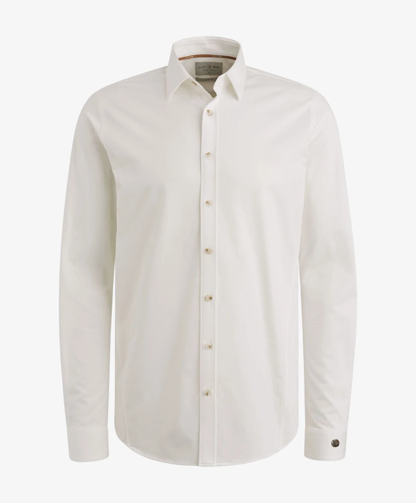 Cast Iron Overhemd Twill Jersey
