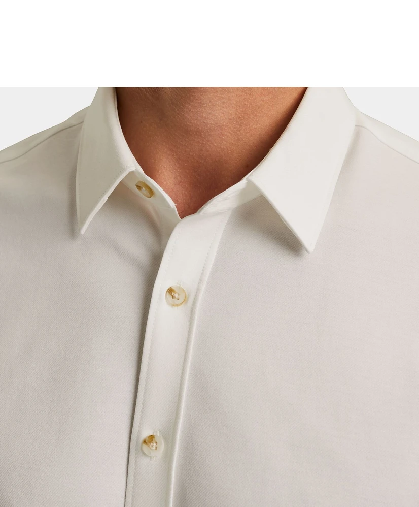 Cast Iron Overhemd Twill Jersey