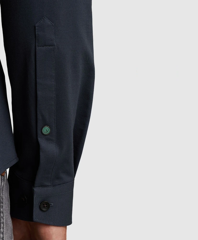 Cast Iron Overhemd Twill Jersey