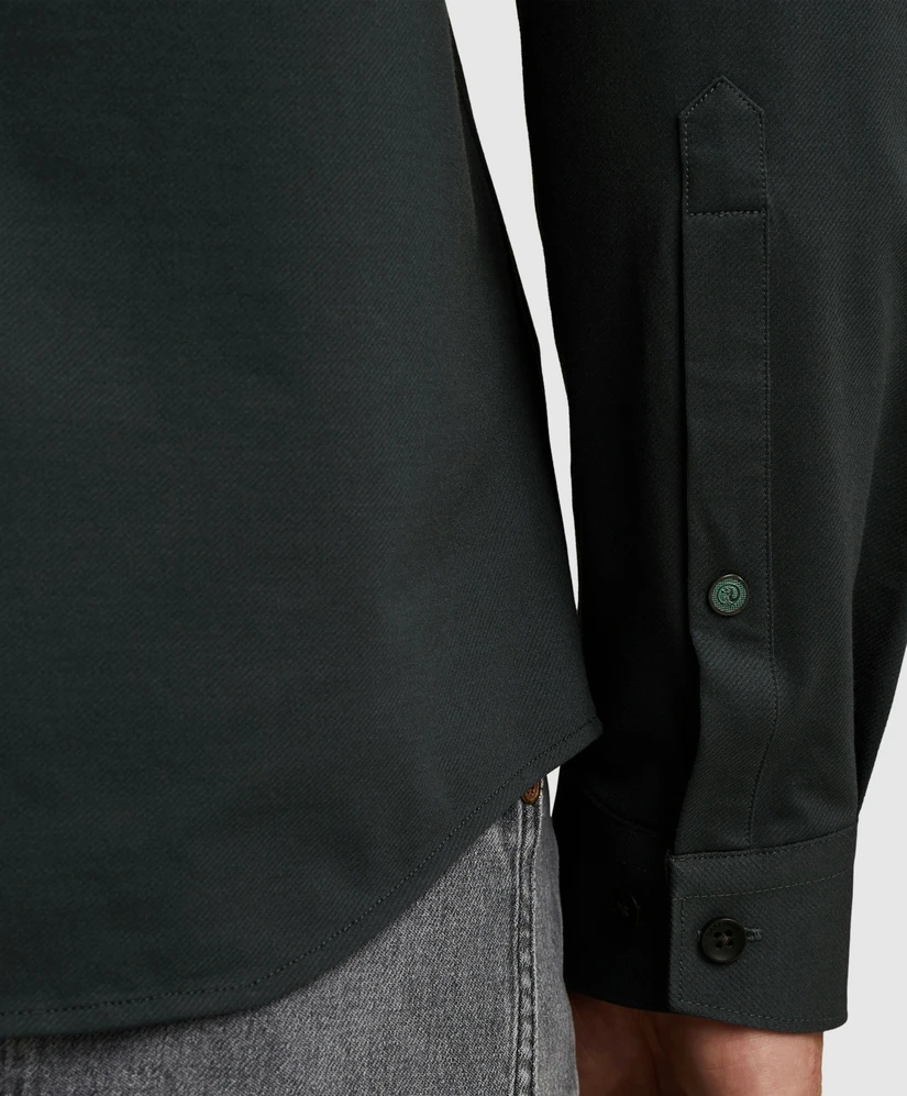 Cast Iron Overhemd Twill Jersey