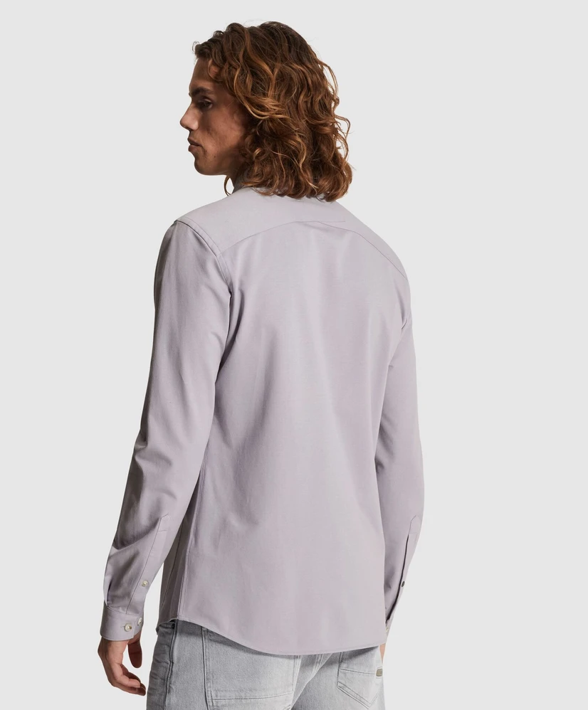 Cast Iron Overhemd Twill Jersey