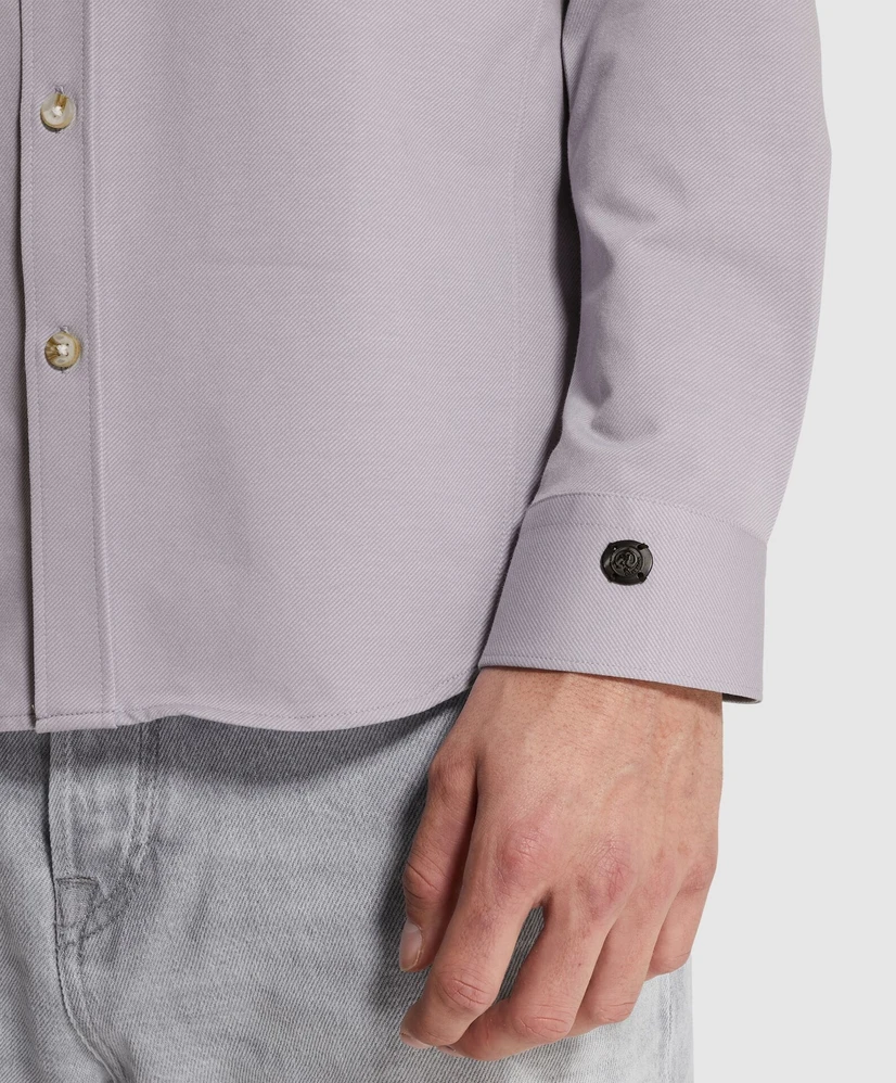 Cast Iron Overhemd Twill Jersey