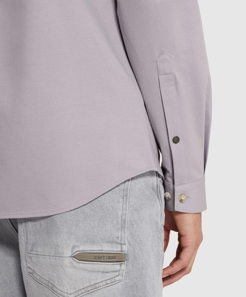 Cast Iron Overhemd Twill Jersey