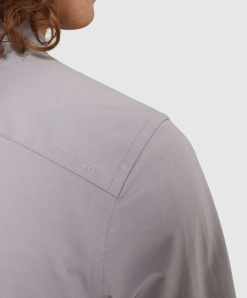 Cast Iron Overhemd Twill Jersey