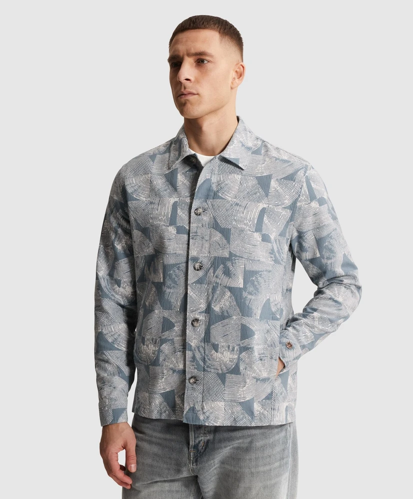 Cast Iron Overshirt Allover Print
