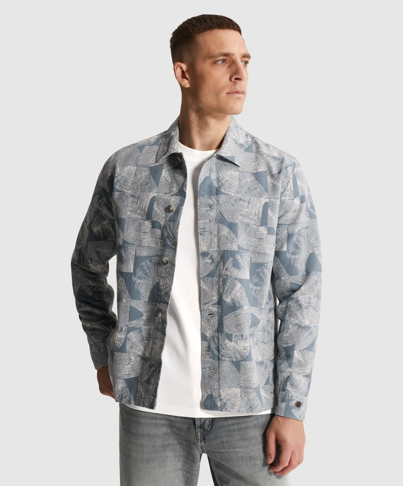 Cast Iron Overshirt Allover Print