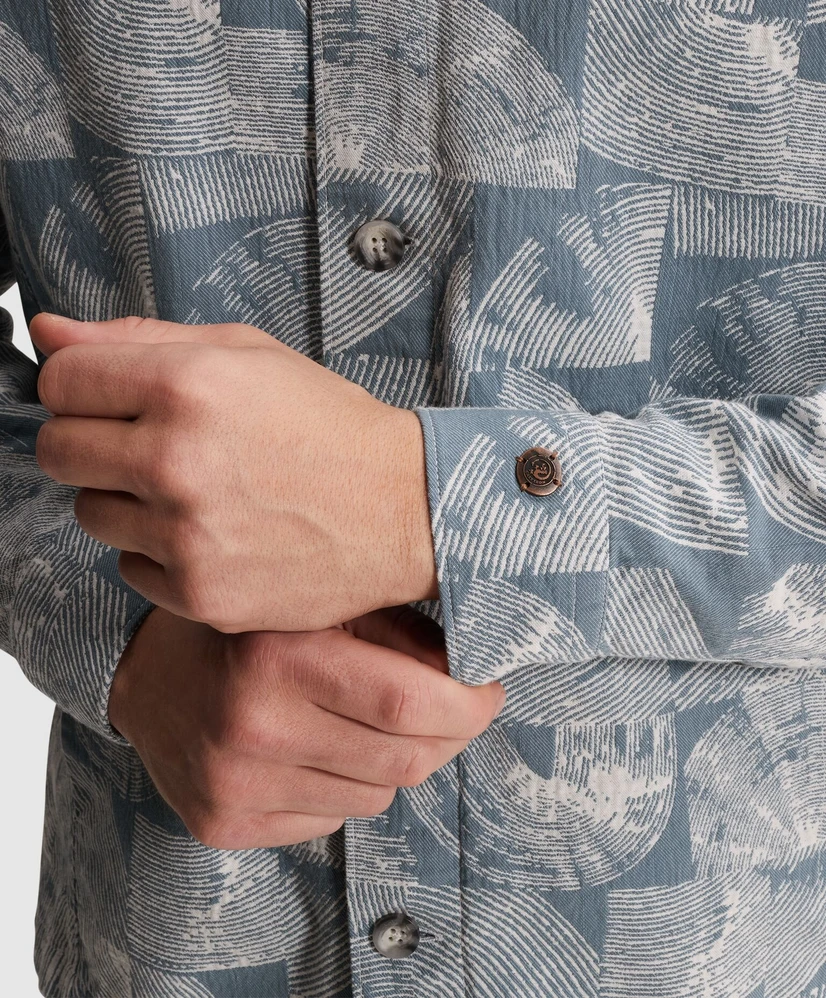Cast Iron Overshirt Allover Print