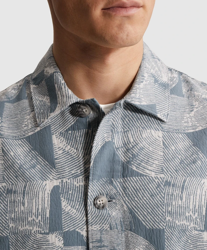 Cast Iron Overshirt Allover Print