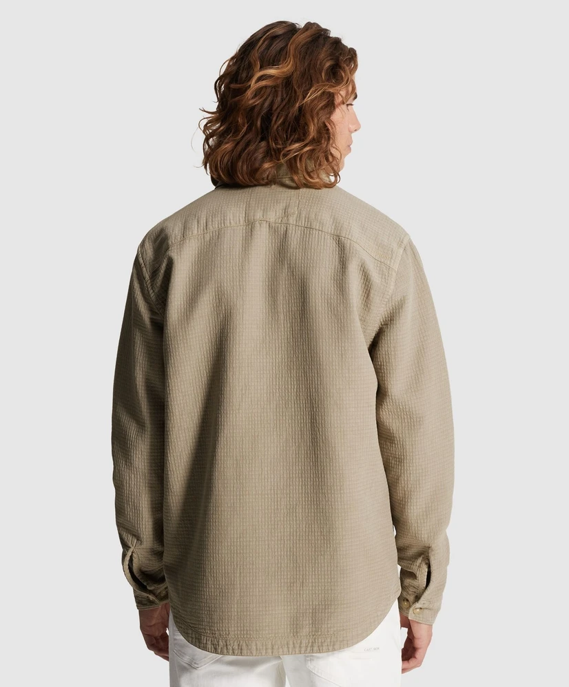 Cast Iron Overshirt Allover Texture