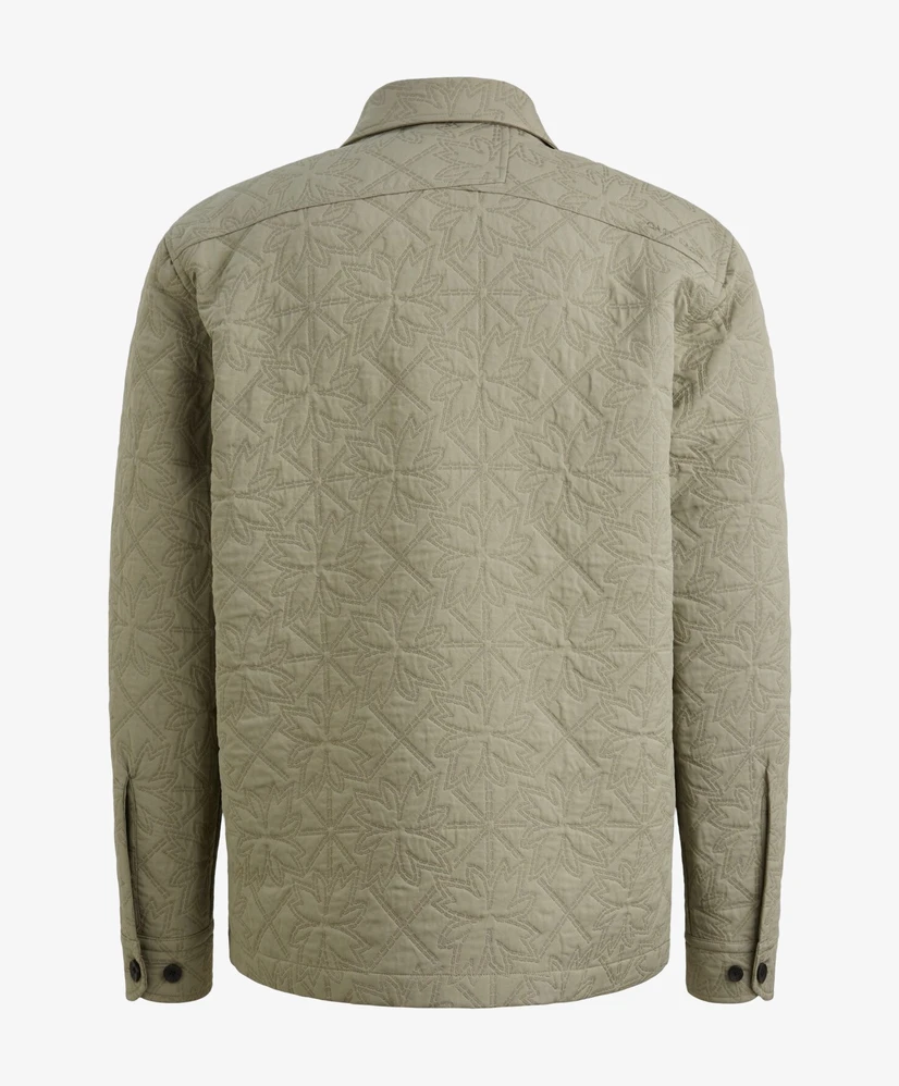 Cast Iron Overshirt Jacquard Patroon