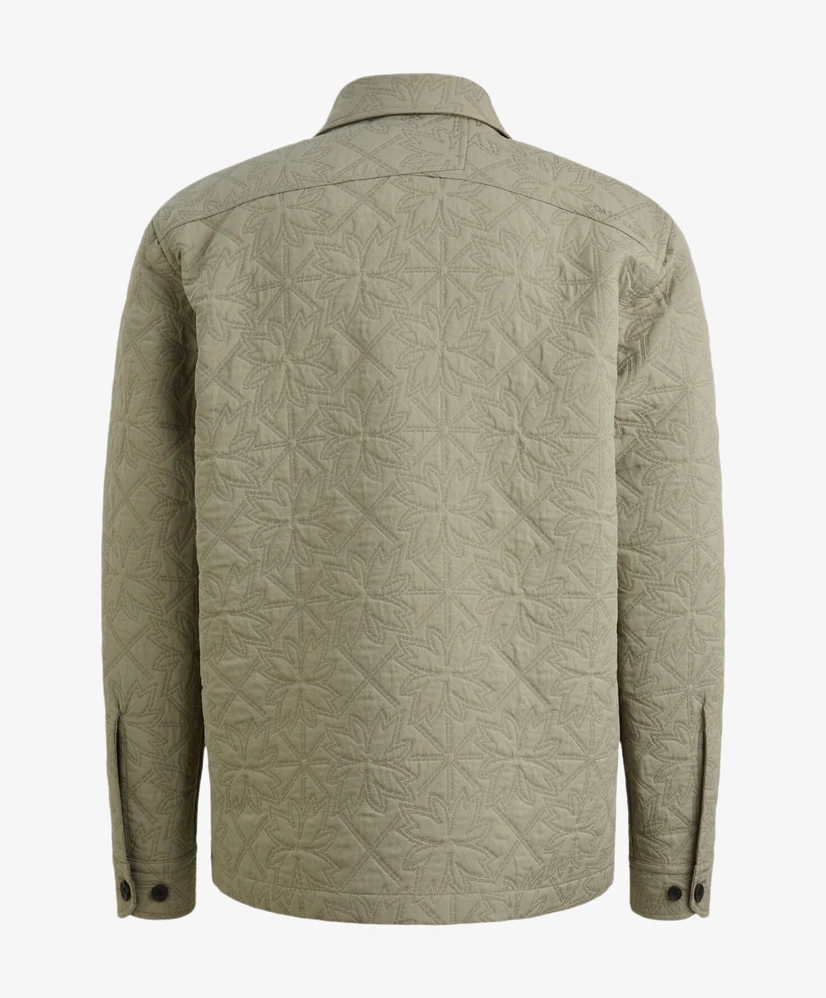Cast Iron Overshirt Jacquard Patroon