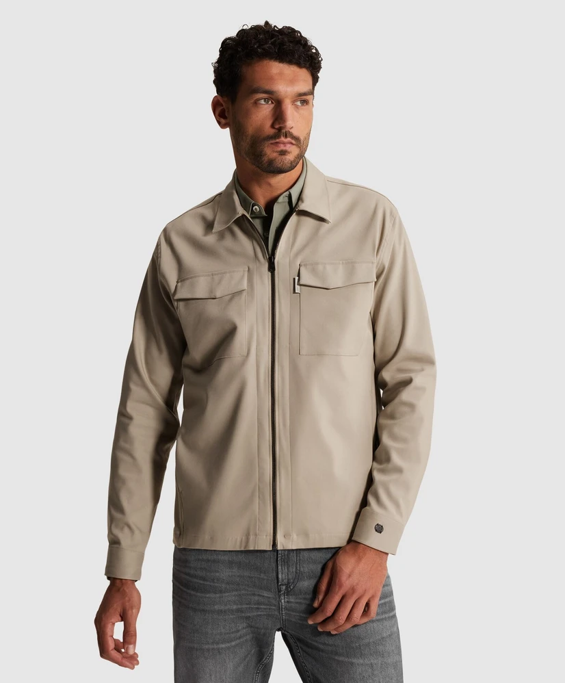 Cast Iron Overshirt Zip