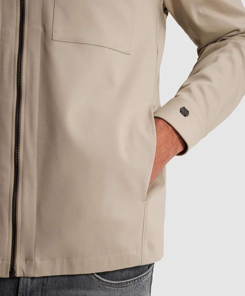 Cast Iron Overshirt Zip