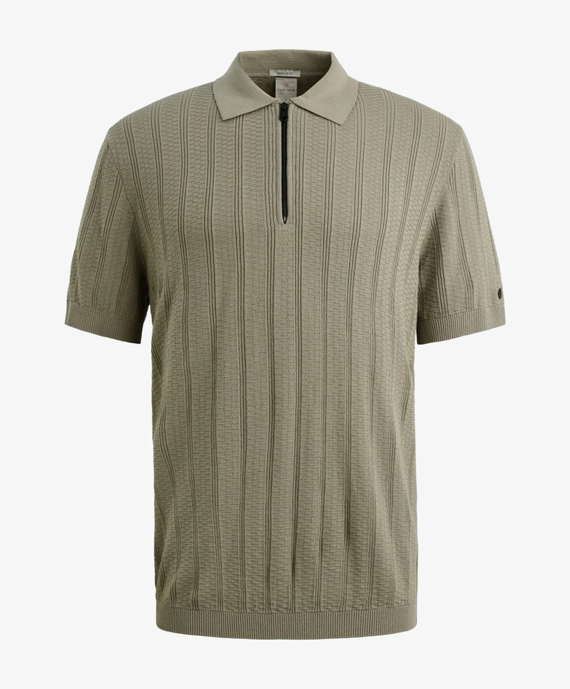 Cast Iron Polo Allover Structuur