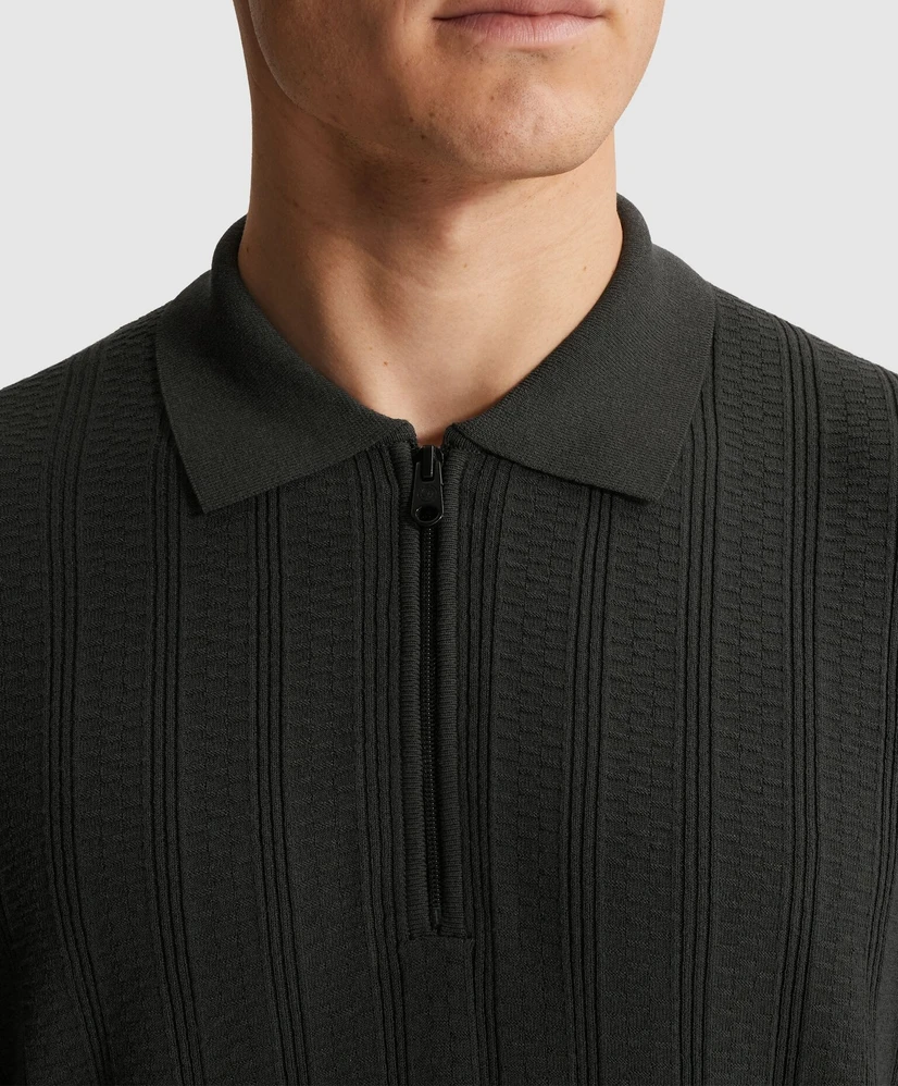 Cast Iron Polo Allover Structuur